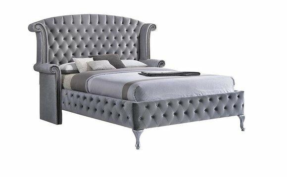 Nostalgie Bett Chesterfield Sofa Ohren Betten Englisches Schlafzimmer