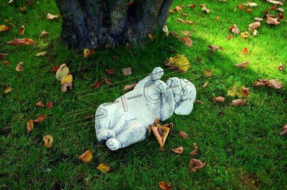 Garten Dekoration Hund Terrasse Stein Figuren Figur Deko Statue Skulptur