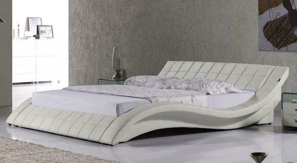 Designer Polsterbett Bett Betten Lederbett Doppelbett Ehebett Designerbett
