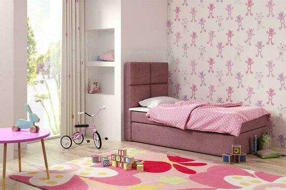 Hotel Bett Boxspring Blau Design Bett Big Polster Ehe Luxus Betten 80x200cm