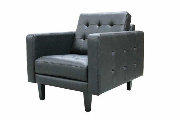 Sessel Club Lounge Designer Lehn Stuhl Polster Sofa 1 Sitzer Fernseh