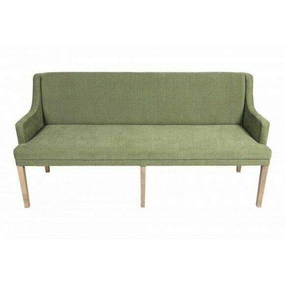 Bank Textil Sitz Bänke Chesterfield Restaurant Stoff Laden Sofa Leder Couch