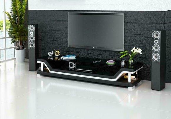 Designer RTV TV Kommode Anrichte Side Low Board Schrank Wohn Zimmer