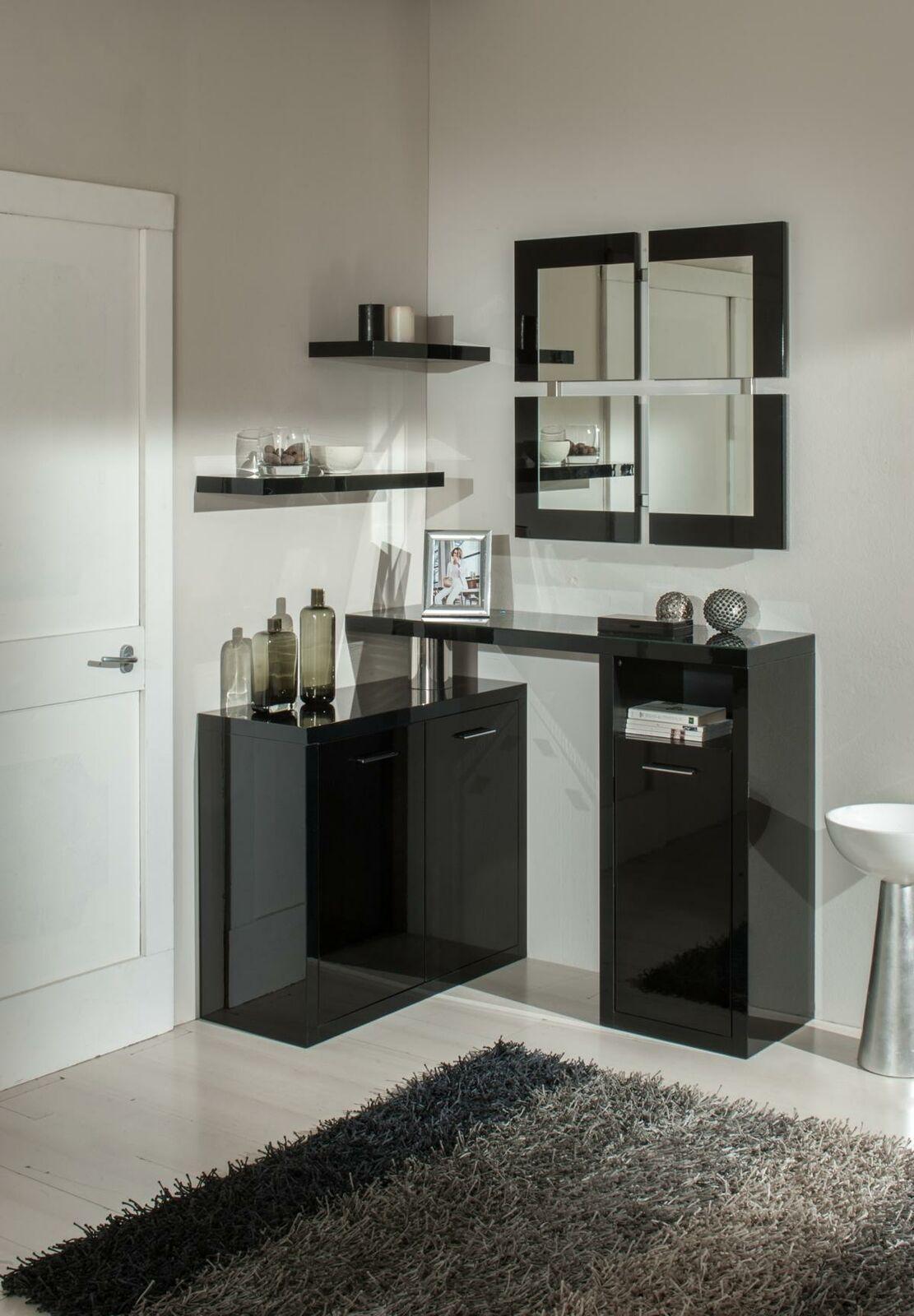 Flur Garderobe Konsole Tisch Eingang Konsolen Tische Wand Kommoden