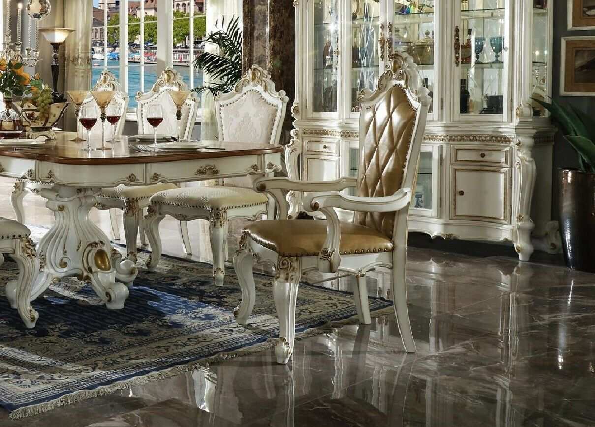Esszimmer Stühle 1x Stuhl Sessel Set Lounge Club mit Armlehnen Luxus