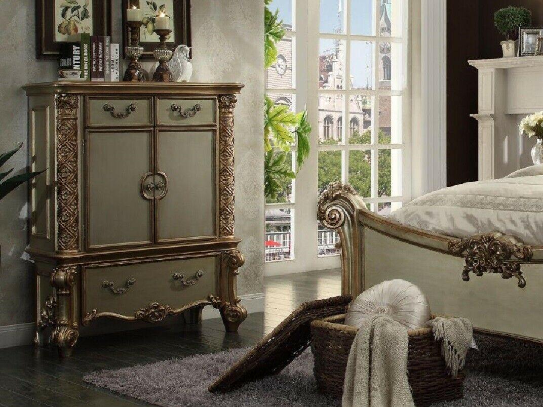 Buffet Kommode Kommoden Schrank Barock Rokoko Anrichte Konsole Gold
