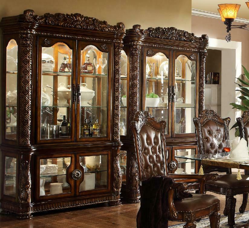 Vitrine Schrank Vitrinen Wohnzimmer Schau Schränke Barock Rokoko