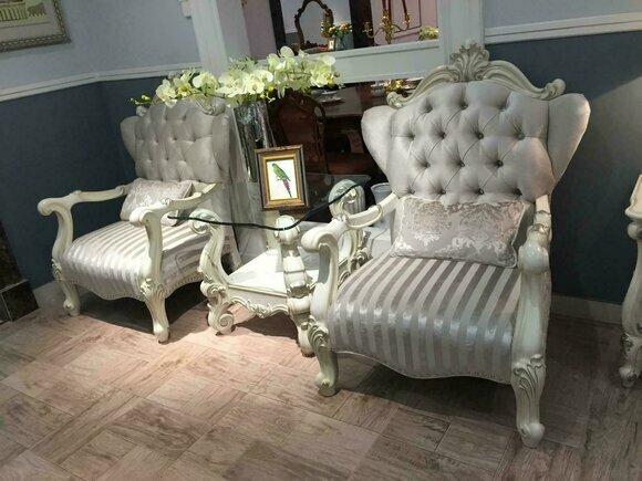 Sessel Club Lounge Designer Lehn Stuhl Sofa 1 Sitzer Fernseh Neu Polster