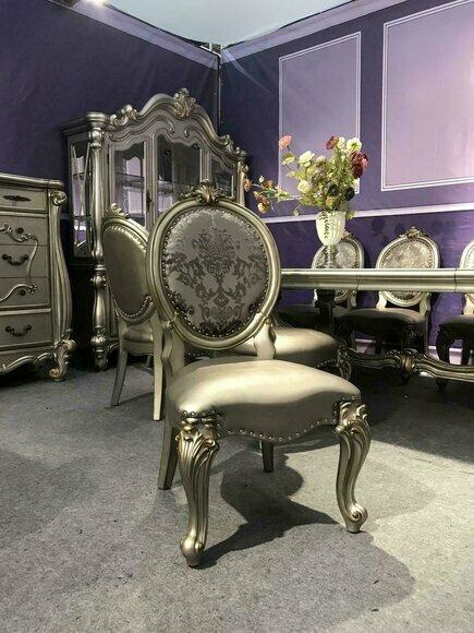Polsterstuhl Luxus Sessel Stuhl Stühle Wohnzimmer Esszimmer Lehnstuhl