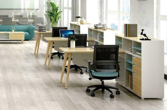 Schreibtisch mit Regal Home Office Büroeinrichtung Möbel Schreibtisch
