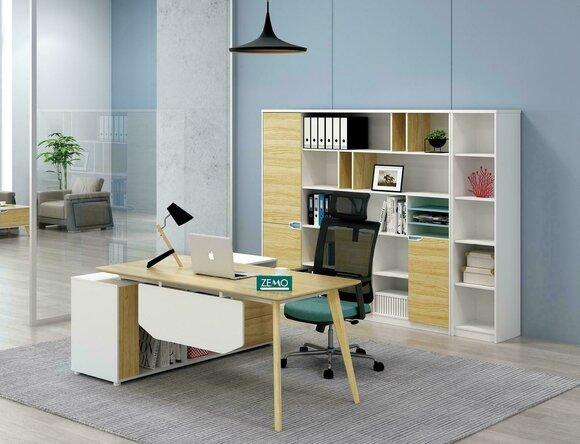 Eckschreibtisch Arbeit Schreib Büro Tisch Klasse Designer Möbel Tische