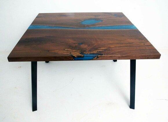 Couchtisch River Tisch Echtes Holz Flusstisch Massiv Epoxidharz Tische