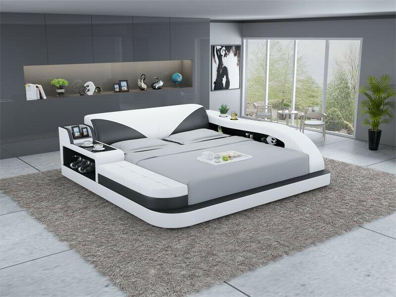 Multifunktion Bett Doppelbetten Modernes Bettgestell Betten 180x200cm