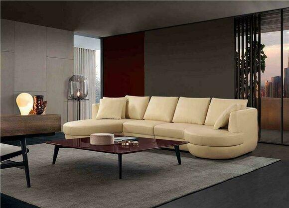 Ledersofa Couch Sofagarnitur Neu Ecksofa Eck Garnitur Design Modern