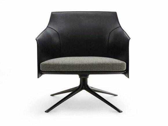 Design Dreh Stuhl Relax Leder Sessel Lounge Fernseh Büro Kanlzei