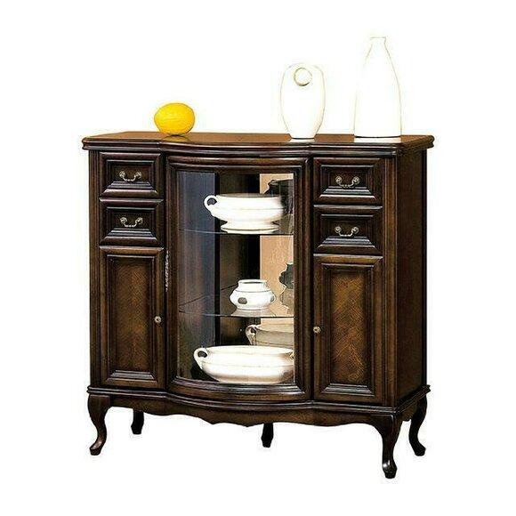 Klassische Kommode Vitrine Sideboard Kommoden Kommodenschrank Bar 3B