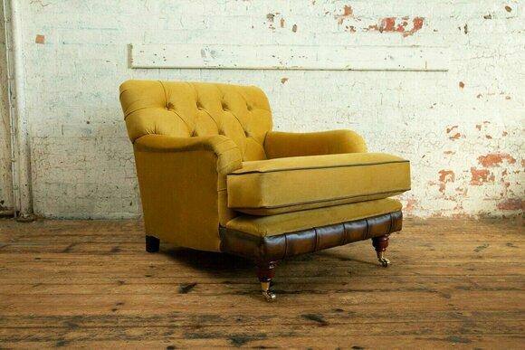 Sessel Couch Sofa Relax Leder Lounge Polster Sitzer Luxus Fernseh Design
