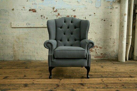 Design Sessel Leder Luxus Fernseh Couch 1 Sitzer Sofa Relax Lounge Club