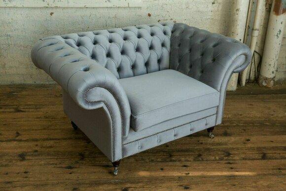 Dreisitzer Couch Polster Design Sofa 3er Sitz Sofas Zimmer Chesterfield