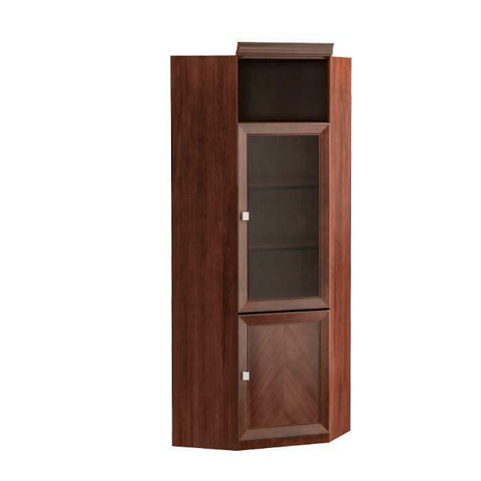 Eckschrank Schrank Holzschrank Bücherschrank Schrankkommode Büro