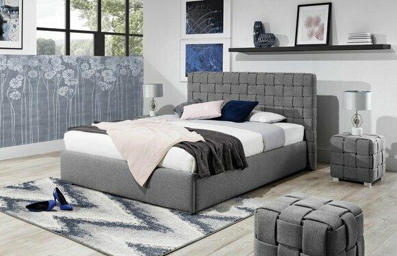 Polster Design Luxus Hotel Betten Textil Modernes Schlafzimmer Bett