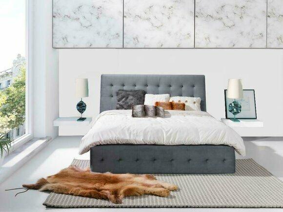 Bett Polster Design Luxus Doppel Hotel Betten Ehe Schlaf Zimmer Textil