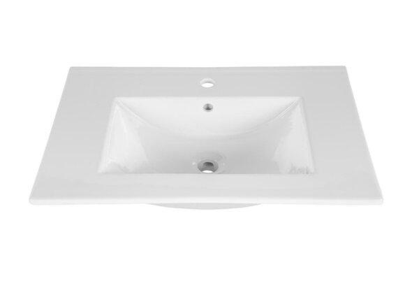 Keramik Waschbecken Waschtisch Einbau Becken Waschschale Spülbecken