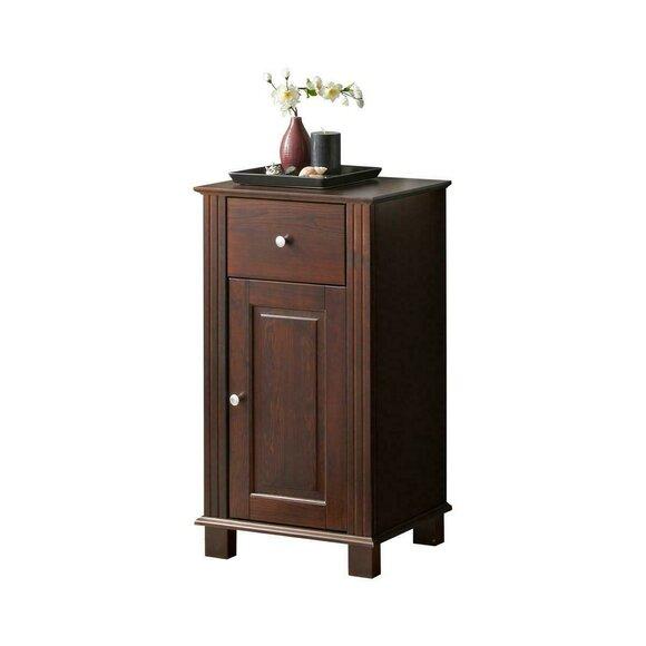 Badmöbel Regal Schrank Badezimmer Möbel Braune Schränke 46x36x83cm