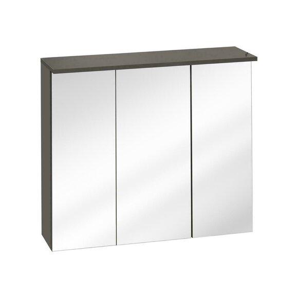 Spiegelschrank Wandschrank Badezimmerschrank mit Spiegel 80 cm LED