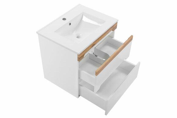 Waschbecken Waschtisch Unterschrank Keramik Becken Badezimmer