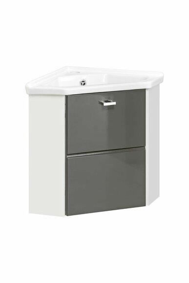 Eck Waschtisch Waschtisch mit Unterschrank 40 cm Ecke Becken