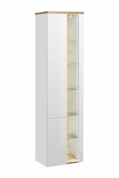 Badschrank Badezimmer Hochschrank Regal Badmöbel Regale Bad Spiegel