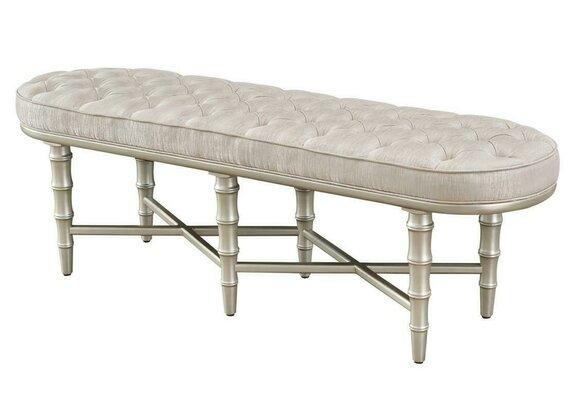 Design Hocker Bank Luxus Pouf Fußhocker Möbel Polsterhocker Sitzhocker