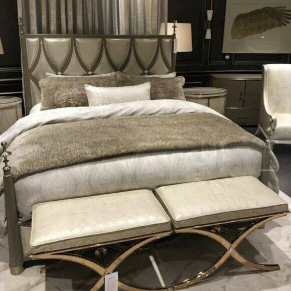 Klassisch Doppelbett Bett Ehebett Design Luxus Betten Modern Stil neu