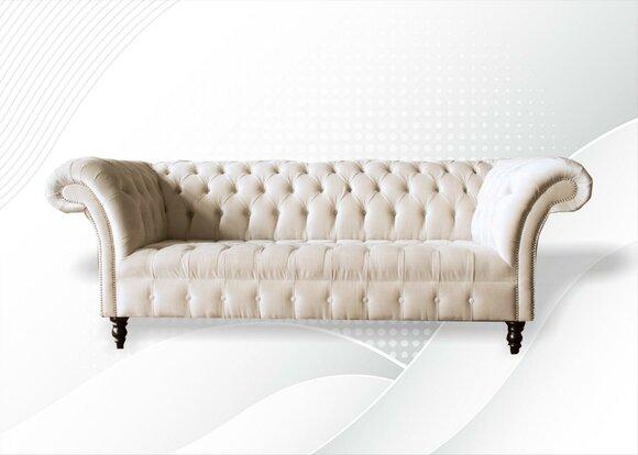 Chesterfield 3 Sitzer Neu Polster Sitz Couch Sofa Garnitur Big Couchen