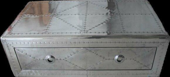 Aviator Couchtisch Vintage Flugzeug Stil Beistelltisch Wohnzimmertisch Tisch Neu
