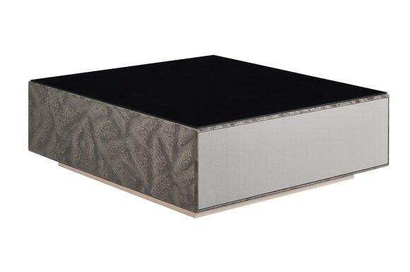 Couchtisch Schwarz Neu Kreative Glas Modern Design Möbel Luxus Wohnzimmer Holz