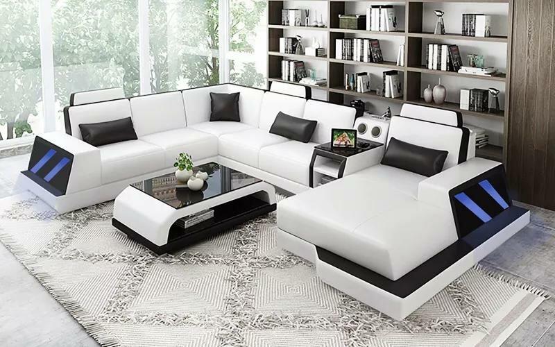 Ecksofa Polster Ecksofa UForm Designer Sofa Wohnlandschaft Ecksofas Ledersofa
