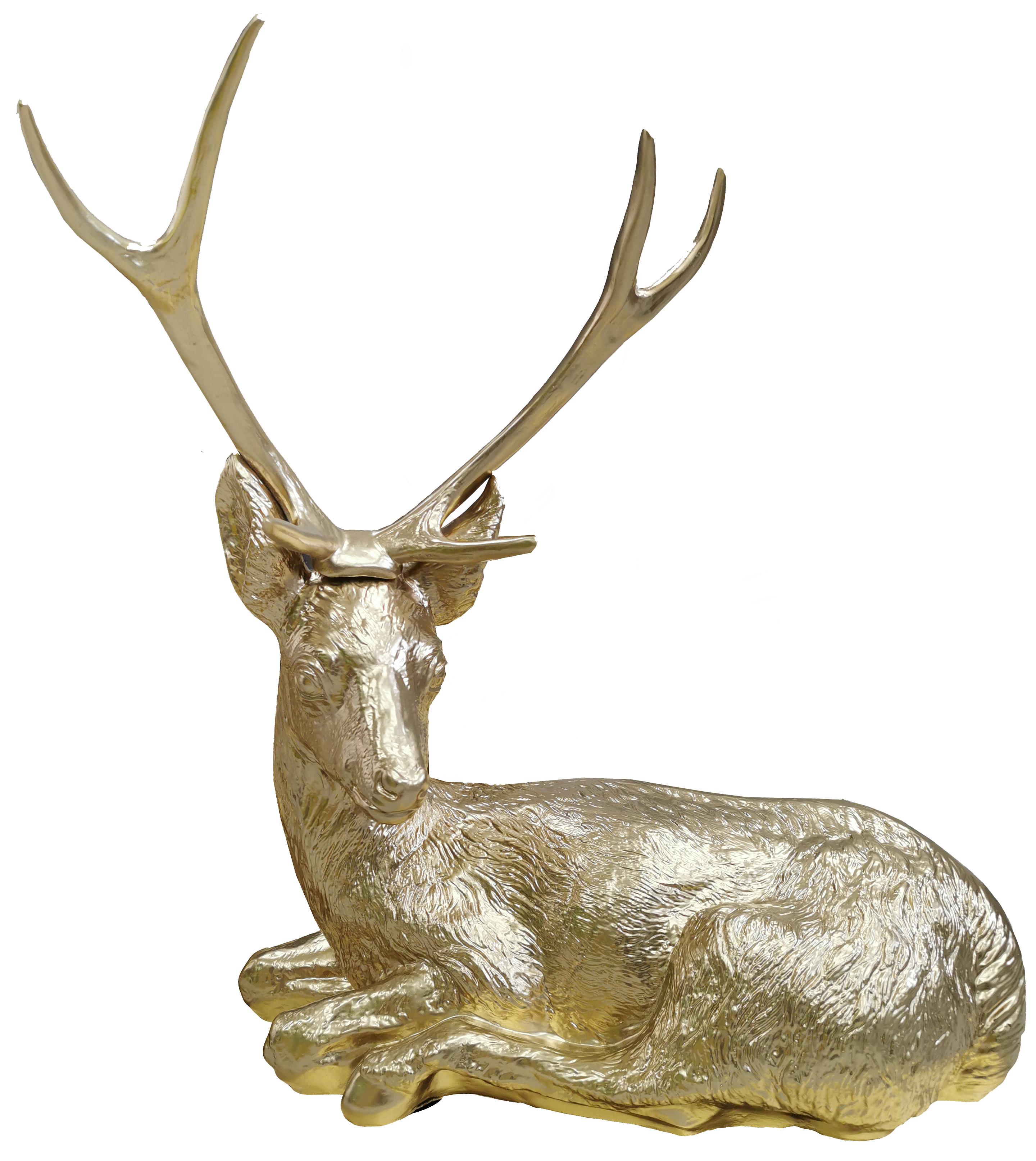 Designer Abstrakte Figur Moderne Figuren Dekoration Hirsch Garten
