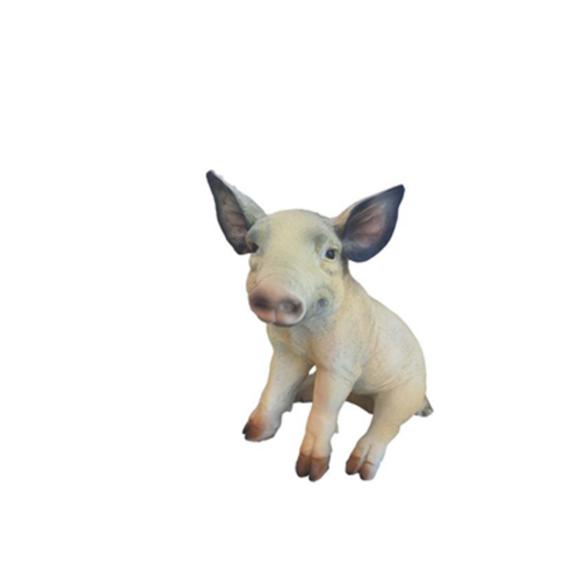 Schwein Lebensgroße Figur Dekoration Statuen Skulptur Garten Deko