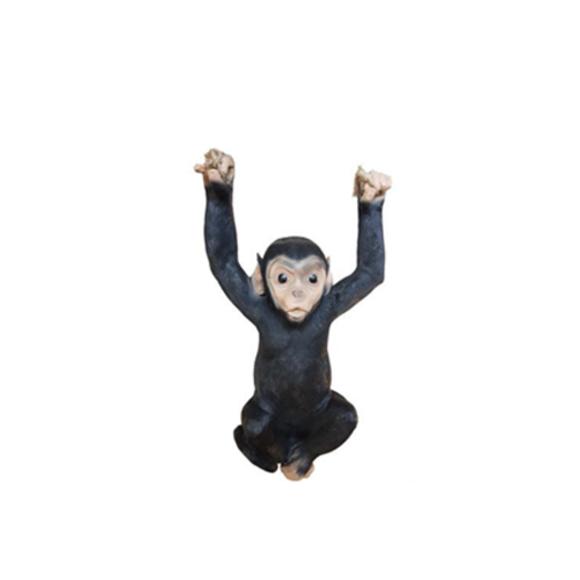 Garten Dekoration Zoo Affee Statue Figur Deko Statuen Skulptur Figuren