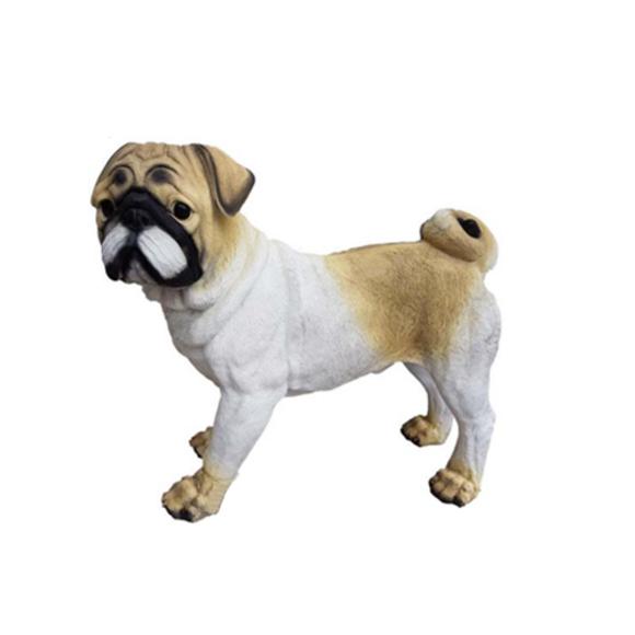 Hund Lebensgroße Figur Dekoration Statuen Skulptur Garten Deko Figuren