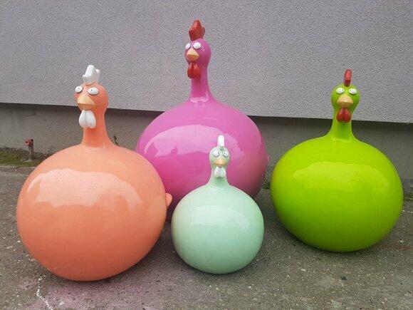 Designer Abstrakte Figur Moderne Dekoration Figuren Henne Oster Garten