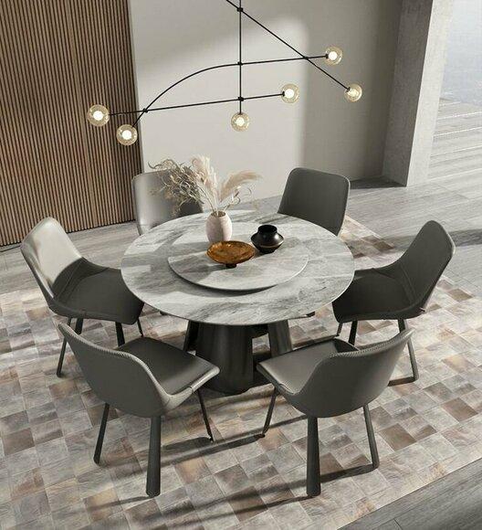Esstisch Esszimmer Komplett Set 6x Stühle Set Ess Gruppe Holz Tisch