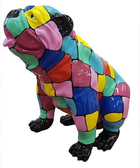 Designer Figur Dekoration Statue Moderne Figuren Hund Garten Skulptur Skulpturen