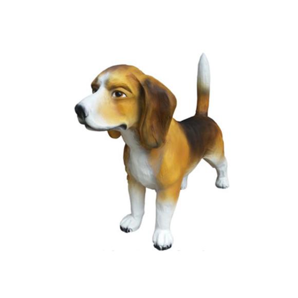 Hund Lebensgroße Figur Dekoration Statuen Skulptur Garten Deko Figuren