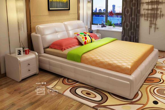 Luxus Schlafzimmer Bett Polster Design 180x200cm Doppel Hotel Betten