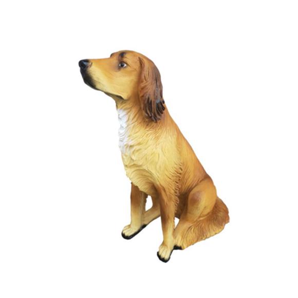 Hund Lebensgroße Figur Dekoration Statuen Skulptur Garten Deko Figuren