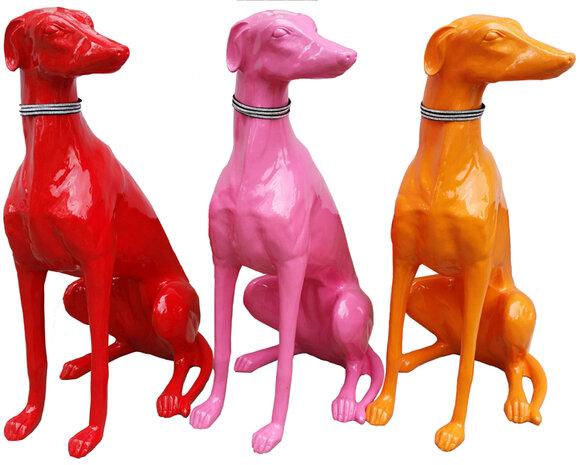 Garten Designer Figur Statue Moderne Figuren Dekoration Hund Skulptur