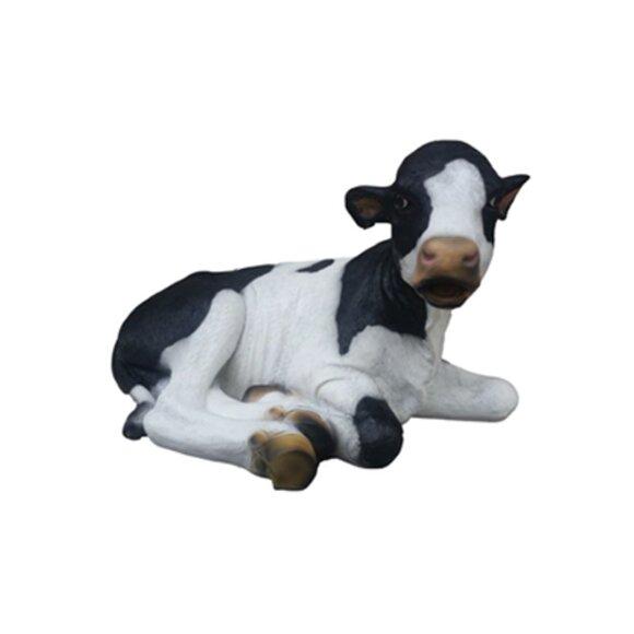Rind Lebensgroße Figur Dekoration Statuen Skulptur Garten Deko Figuren